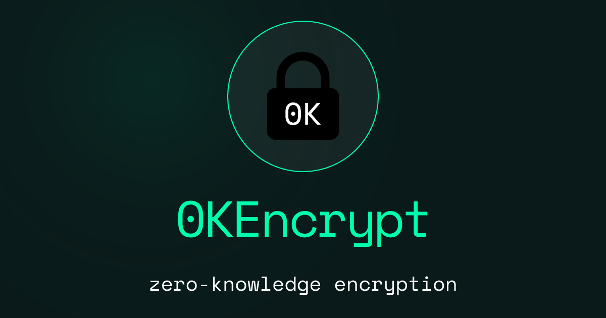 0KEncrypt | Zero-Knowledge Client-Side Encryption